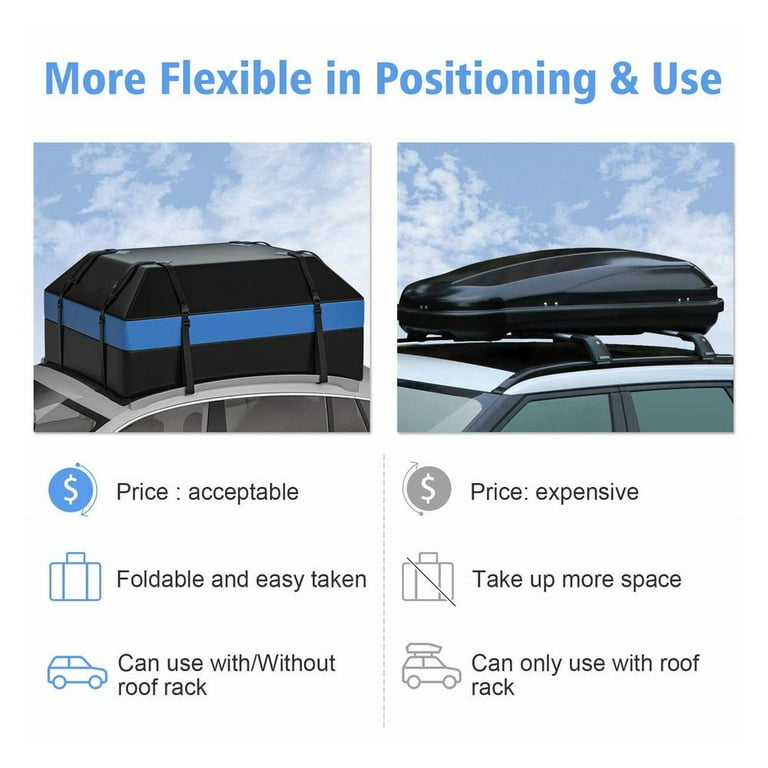 Car top carrier without roof rack walmart clearance