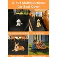 thumbnail image 4 of Funda Impermeable Antideslizante en Hamaca para Asiento de Auto para Perros Fidozen, 4 of 9
