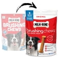 thumbnail image 3 of Milk Bone Brushing Chews Original Chicken Flavor Daily Dental Dog Treats, Small/Medium, 7.1 oz Bag, 3 of 13