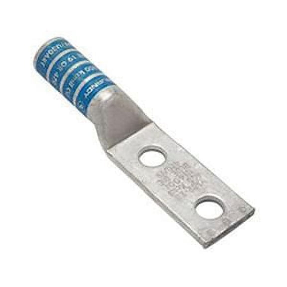 Burndy YA6C2N, Compression Cable Lug, Culug- 6 Str-Nema-Long, 1 PC