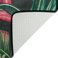thumbnail image 4 of GZHJMY Tropical Flower Non Slip Area Rug for Living Dinning Room Bedroom Kitchen, 2' x 3'(24 x 36 Inches / 60 x 90 cm), Palm Tree Nursery Rug Floor Carpet Yoga Mat, 4 of 6