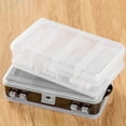 thumbnail image 2 of EIMELI 10 Grids Transparent Jewelry Tool Storage Box Screw Nut Parts Beads Storage Case, 2 of 8