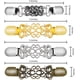 thumbnail image 2 of 4 Piezas Retro Cardigan Clip Suéter Collar Clip Chal Clips Vestidos Chal Clip para Mujeres Niñas, 2 of 5