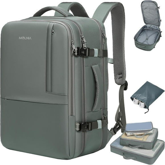 Mochila de viaje MOLNIA Large Waterproof 50L para hombre y mujer