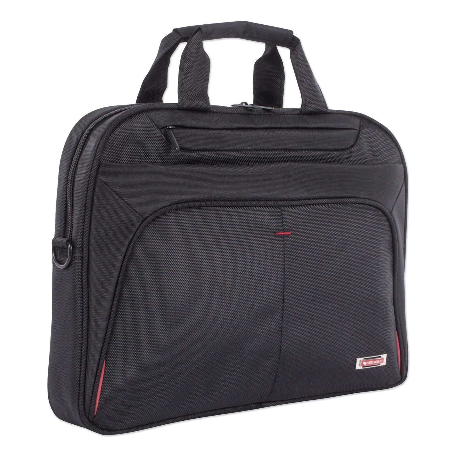 Purpose Slim Executive Briefcase, Hold Laptops 15.6", 2.5" x 2.5" x 12
