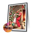 thumbnail image 3 of Cuadros Decorativos 5D bricolaje taladro redondo completo diamante pintura calabaza niños Navidad arte decoración JShteea Nuevos Originales, 3 of 9