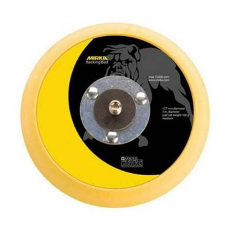 

Mirka Ma105Gg 5 In. Grip Faced Backup Pad - Yellow