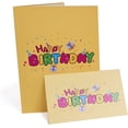thumbnail image 5 of Tarjeta de cumpleaños de regalo, tarjeta de felicitación emergente 3D, tarjeta de felicitación estereoscópica colorida de cumpleaños, mensaje de bendición de papel de mano creativo rápido, 5 of 5