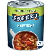 Progresso Minestrone Soup, Vegetable Classics Canned Soup, 19 oz