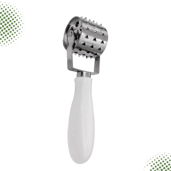 WRISTBIQUE Kitchen Meat Tenderizer Steak Tenderizer White Stainless Steel 1Pack