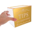 thumbnail image 3 of IDEANATEGRATE Caja Acrílica Transparente Para Propinas Y Donaciones En Cafeterías Y Tiendas, 3 of 7