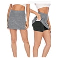 thumbnail image 1 of FUTATA Women's High Waisted Tennis Skirt Golf Skorts With Inner Shorts For Athletic Running Workout Sports Skirts With Pockets, 1 of 7