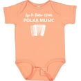 thumbnail image 3 of Inktastic Life's Better Polka Music Boys or Girls Baby Bodysuit, 3 of 5