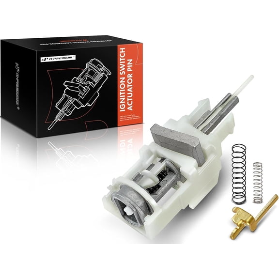 A-Premium Ignition Switch Actuator Pin Compatible with Jeep Grand Cherokee 1999-2004, Wrangler 1997-2006, Cherokee 1997-2001, Liberty 2002-2007 & Chrysler Sebring, PT Cruiser & Dodge Neon & Plymouth