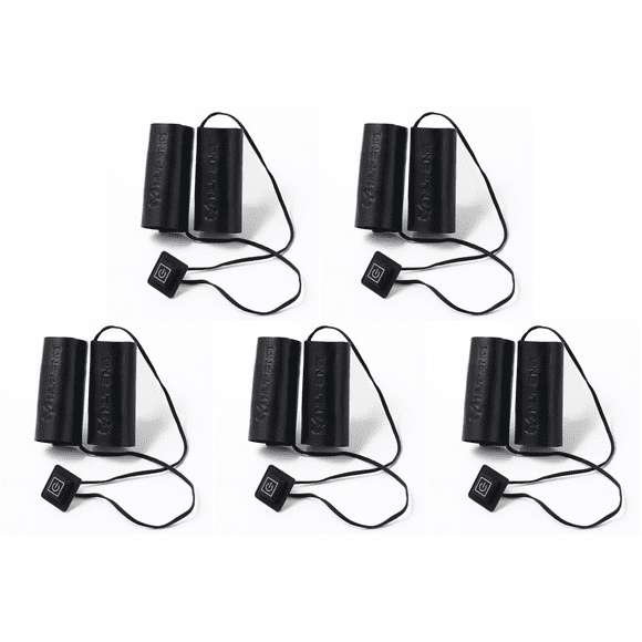 Peggybuy Heated Motorcycle Handlebar Grips 6 Gear Warmer USB Electric Heated Grip Cover