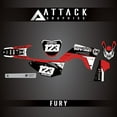 thumbnail image 3 of Attack Graphics Custom Fury Complete Bike Graphics Kit for Honda CRF250RX 2021, 3 of 3