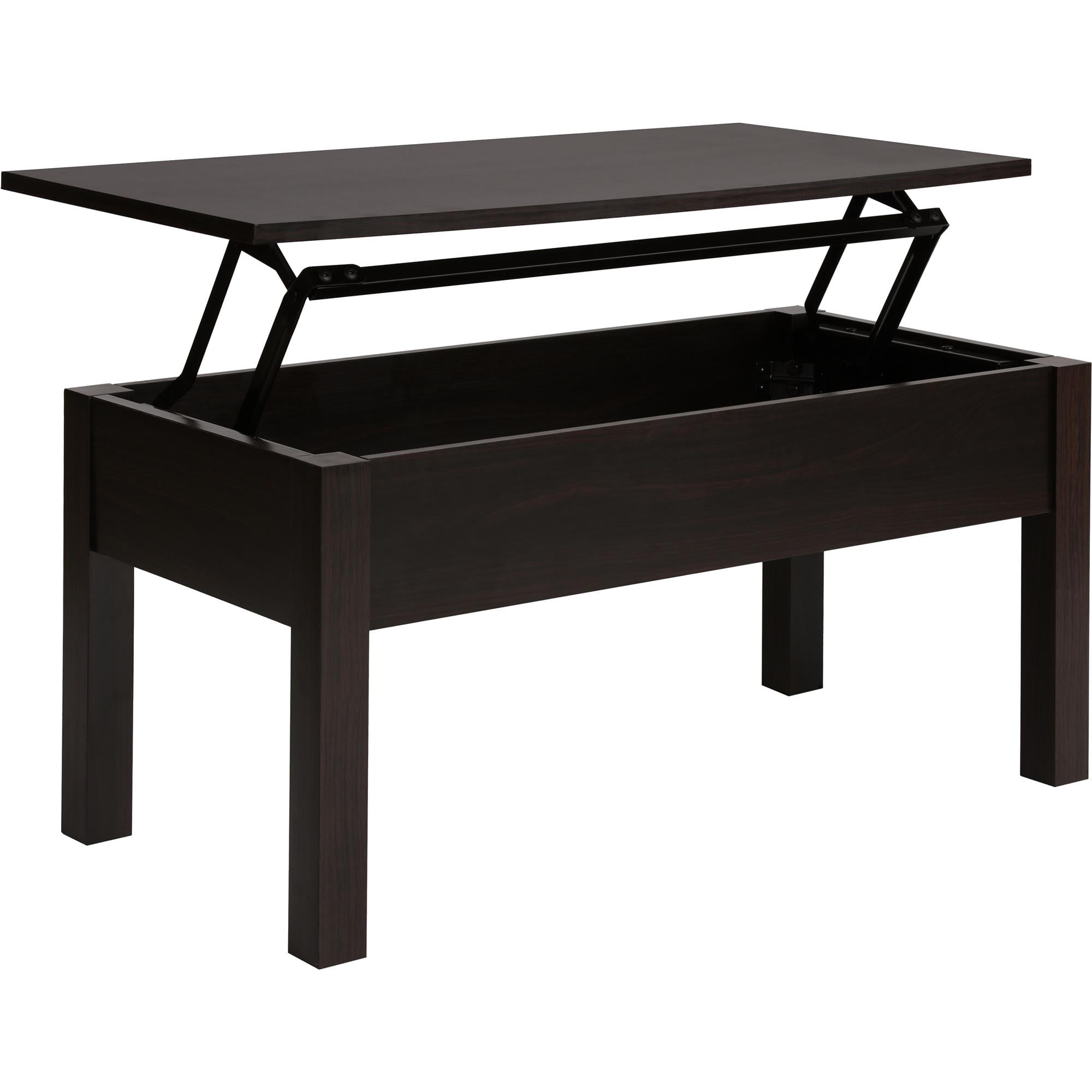 Lift up sale coffee table walmart