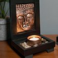 thumbnail image 3 of Porte-Bougie Zen Pierre Porte-Encens Buddha Porte-Encens Zen Design Épuré, 3 of 8
