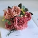 thumbnail image 3 of Ramo de peonías artificiales de seda | Decoración de centro de mesa para boda | 30 cm de largo para decoración de fiestas en casa, oficina y hogar, 3 of 3