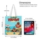 thumbnail image 5 of Ahoy Pirates Bolso de tela con estampado de lienzo para mujer, bolsa de compras reutilizable y estética, con cremallera interior, regalo para mujer, 35 × 40 cm., 5 of 6