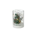 thumbnail image 1 of Arbre De Support En Verre Cylindrique À Led Avec Petit Cardinal, 1 of 3