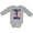 AC-Heather Grey, variant on Inktastic Military Uncle Proud Nephew Boys or Girls Long Sleeve Baby Bodysuit