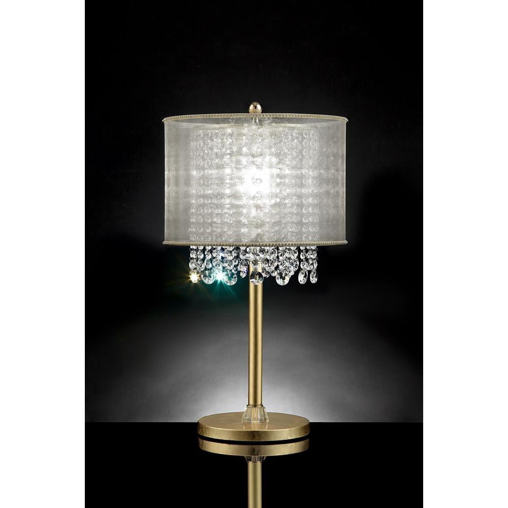 OK Lighting 32 in Antique Brass Organica Table Lamp OK Lighting 32 in Antique Brass Organica Table Lamp