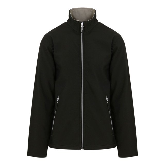Regatta Professional Mens Plain Double Layered Soft Shell Jacket