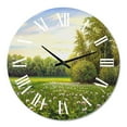 thumbnail image 2 of Designart 1 in Quartz Country Wall Clock, 2 of 5