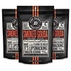 Pop Daddy Flavored Pretzels Sticks, Gourmet Pretzels Snacks, 7.5oz Individual Bags, 3 Pack, Smoked Gouda