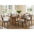 thumbnail image 2 of Sillas de Comedor RIVOVA Juego de 6 Estilo Mid Century en Cuero Sintético Gris, 2 of 8