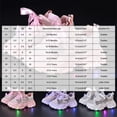 thumbnail image 3 of Dakaela 6M-6Y Girls Light Up Sneakers Sparkly Rhinestone Bow Thick Cushioned Sole Running Shoes for Toddler Little Kids, 3 of 6