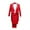 Red, variant on Mens Dress Tuxedo Suit Tuxedo Jacket Tails Slim Fit Tailcoat Dress Coat Swallowtail Dinner Party Wedding Blazer Suit Jacket