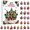 A, variant on Lilixerw 2026 Advent Calendar with Acrylic 2D Eggshell Little Dragon, Christmas Countdown Calendar for Indoor, Party, Home, Family, Holiday, Porch, Entryway Decoration