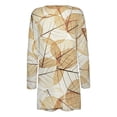 thumbnail image 5 of ICHUANYI Clearance Fashion Women Loose Long Sleeve Cardigan Coat Blouse(Beige, M) ICHUANYI WER2023081504852, 5 of 5