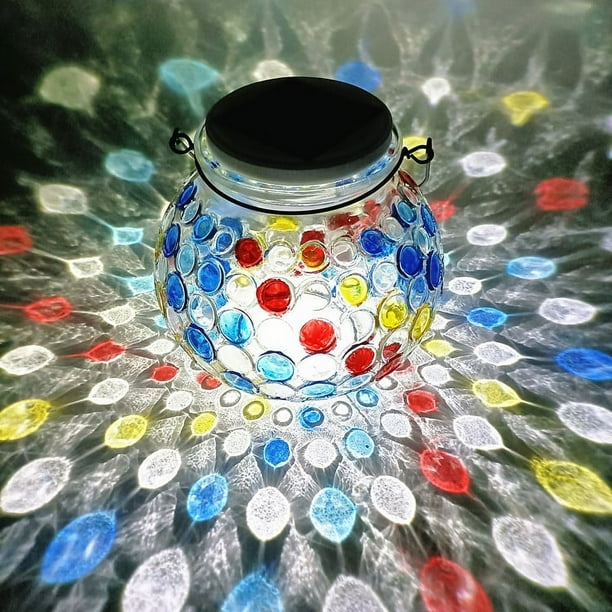 Faroles solares colgantes para exteriores, lámparas de mesa solares impermeables, luces nocturnas para jardín, patio, fiesta, jardín y decoración interior y exterior (pavo real)