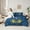 Navy, variant on Manfei Western Holiday Teens Twin Bedding Sets 7-Piece, Tribal Menorah Dreidel Bedding Comforter Set, Hanukkah Theme Reversible Sheet Sets, Breathable Home Decor