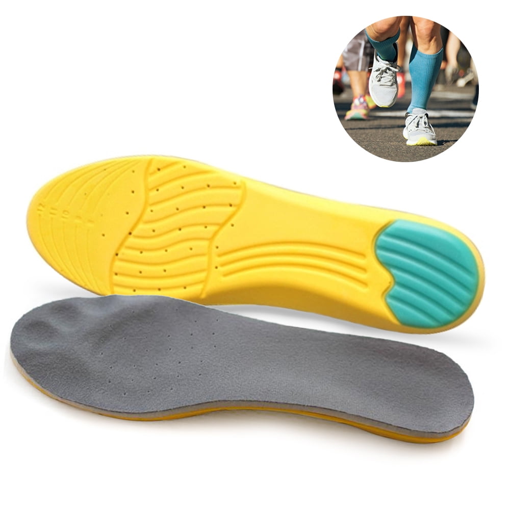 Men / Women Sports Shock Absorbing Shoes Pad Orthotic Shoes Insole