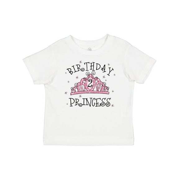 Inktastic Tiara 2nd Birthday Princess Girls Toddler T-Shirt
