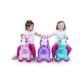 Waddle! Unicorn Bouncer! Inflatable Ride on Toy (Aqua Shimmer