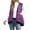 Purple, variant on CHUMUD Womens Hooded Puffer Vest Lightweight Zip Up Sleeveless Puffy Jackets Padded Gilet with Pockets Fall Winter Fashion Outfits, S-XXL
