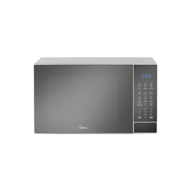 Midea MMDK14S2MG Horno de Microondas SmartECO 1.4 Pies Cúbicos 40L Silver Puerta Espejo