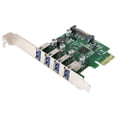thumbnail image 3 of Low Profile 4 Ports PCI-E to USB 3.0 HUB PCI Express Expansion Card Adapter 5Gbps USB1.1/2.0/3.0 Operating Systems, 3 of 8