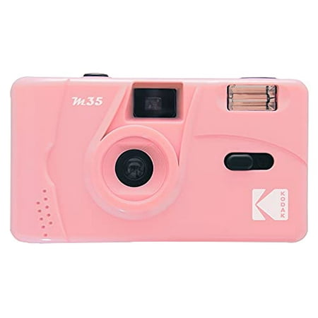 Image of Kodak M35 35mm Film Camera - Focus Free Reusable Built in Flash Easy to Use (Candy Pink)