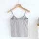 thumbnail image 2 of Tops de Manga Corta Sexy para Mujeres de Color Sólido con Almohadilla de Pecho sin Anillos de Acero, Top de Pijama Y Ropa Interior, 2 of 6