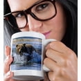 thumbnail image 2 of 3drose, Grizzly or Brown Bear. Moraine Creek, Katmai Np, Alaska, Usa., 11oz Mug, 2 of 6