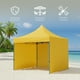thumbnail image 3 of Ilios Innova | Toldo Plegable Amarillo 3x3 con Paredes Laterales, Impermeable y Resistente al Calor, Velcro de Ajuste, Ideal para Exterior., 3 of 9