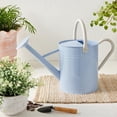 thumbnail image 3 of FRAÎCHE Spring Large Pearl Blue Watering Can, 2 gallon, 3 of 5
