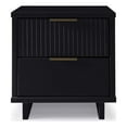 thumbnail image 4 of Manhattan Comfort Granville Engineered Wood Nightstand 2.0 in Black, 4 of 11