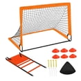 thumbnail image 1 of Portería de fútbol, ​​puerta de fútbol, ​​juego de entrenamiento de fácil instalación, juegos deportivos, red de fútbol, ​​portería de fútbol para el, 1 of 8